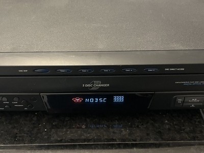 RCA 5 Disc CD Changer Player Carousel With Remote Tested Working
