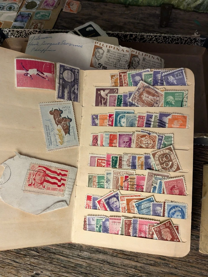 邮票收藏套装 - 60 年代 - 80 年代美国、外国、太空竞赛、纪念、美国邮政 — 第 3/4 张图片