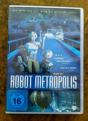 DVD - Sci-Fi - Anime - Robot Metropolis - Top Zustand