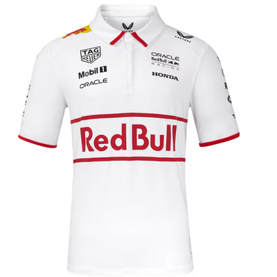 Oracle Red Bull Racing 2025 Japan GP Special Edition White Polo