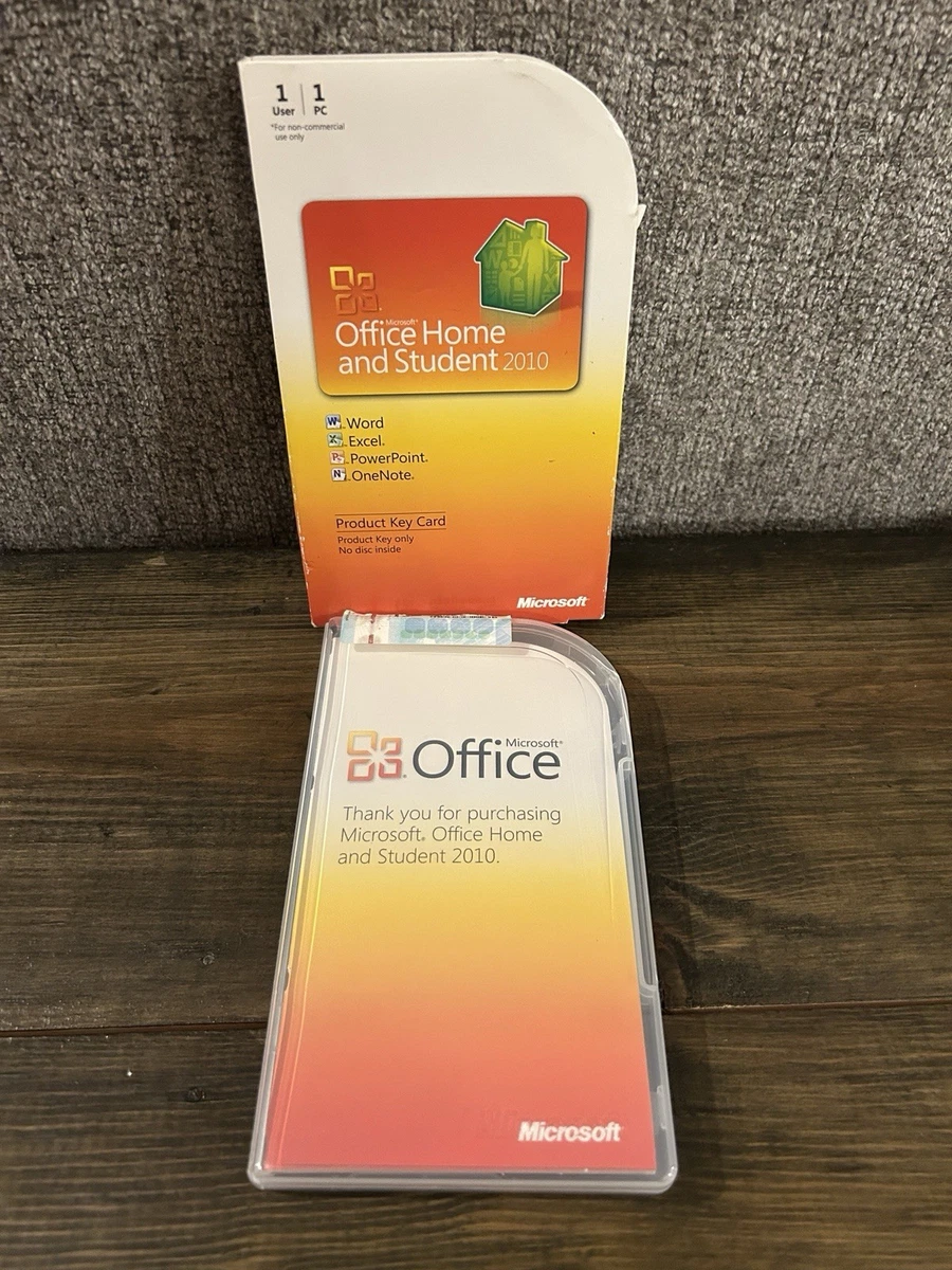 Microsoft Office 2010 Home And Student for sale - eBay