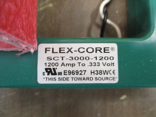 Flex-Core Current Sensor SCT-3000-1200 1200A to 0.333V *Box of 3* New Surplus - Picture 3 of 8