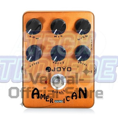 JOYO American Sound Amplifier Simulator Guitar Pedal Original Sound to Overdrive
