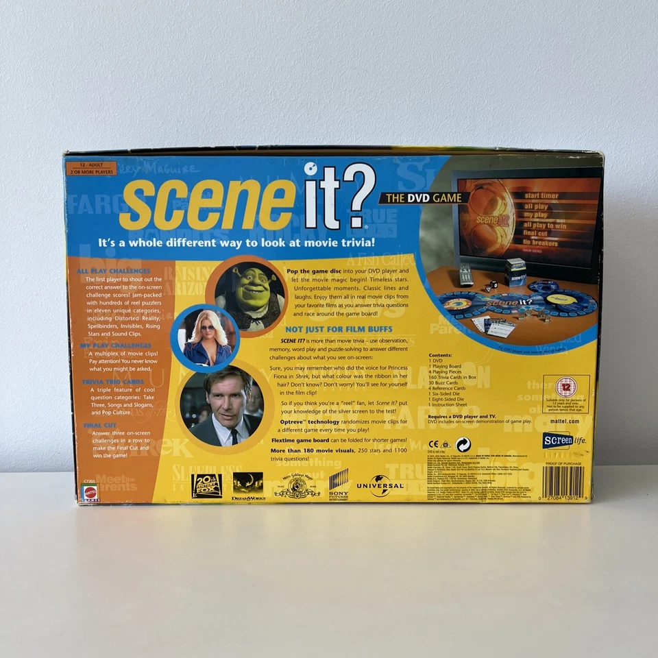 Scene It? The DVD Game – Complete – Family Trivia Fun! - Image 2 of 4