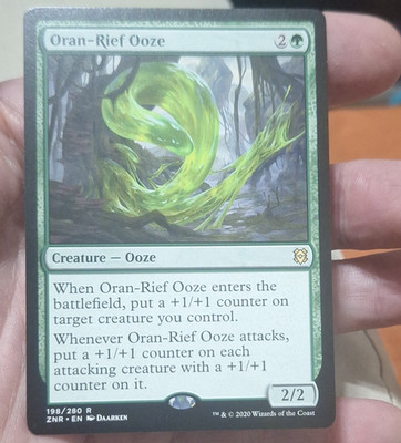 Wizards of the Coast MTG Zendikar Rising Oran-Rief Ooze 198/280 Rare English