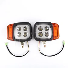 Excavator Forklift LED Combination Light Headlight With Turn Signal Assembly