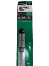 Everbilt 1 HP Submersible 3-Wire Motor 20-GPM Deep Well Potable Water Pump