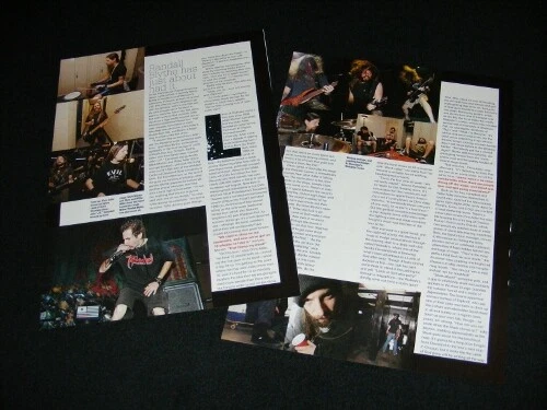 LAMB OF GOD magazine clippings  - Image 3 of 4
