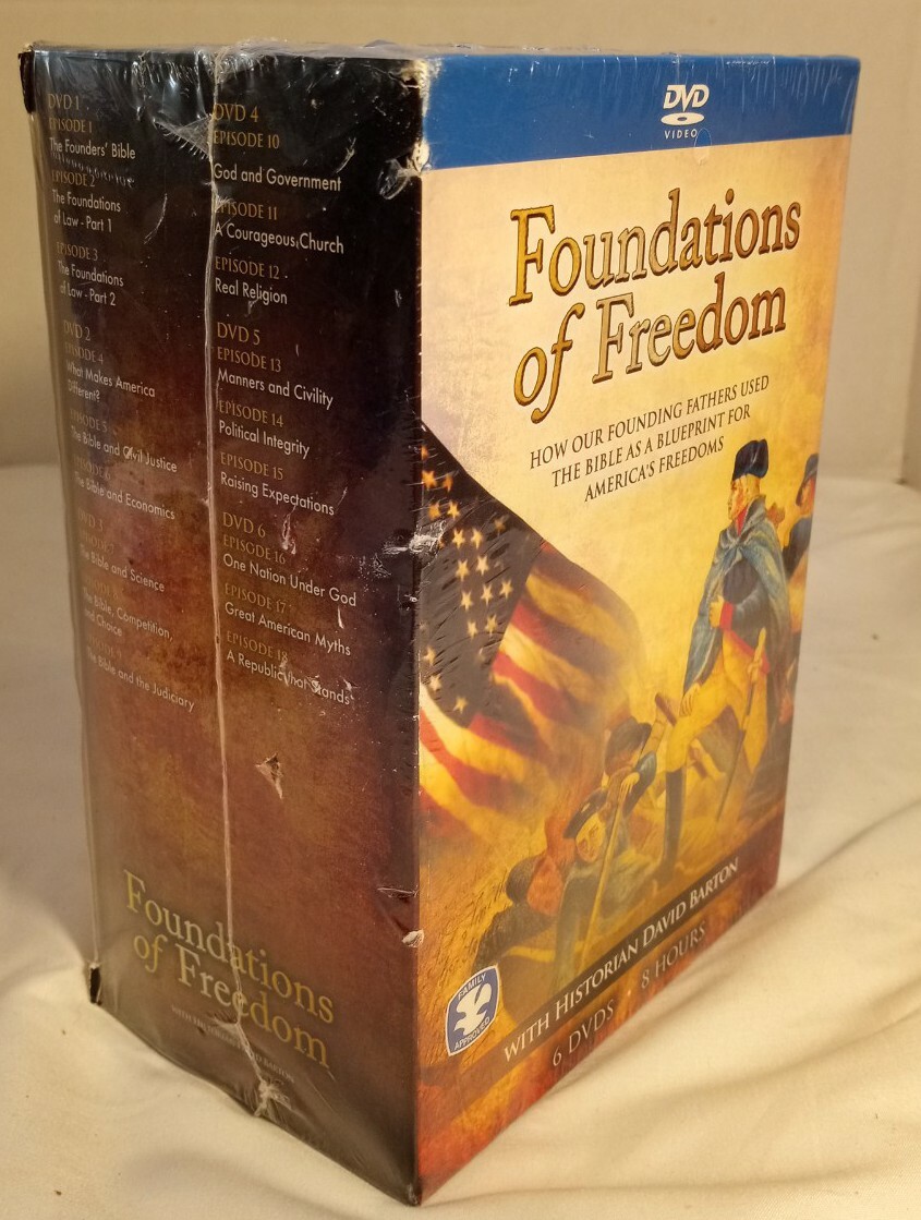 NEW Foundations of Freedom 6-Disc DVD Set w/Historian David Barton  