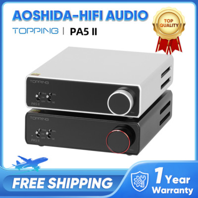 TOPPING PA5 II Series Desktop Amplifier PA5 II Plus 140W*2 CLASS D Power Amp