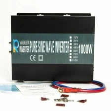 1000W Car Power Inverter 36VDC to 120/220VAC Pure Sine Wave Inverter Home Solar