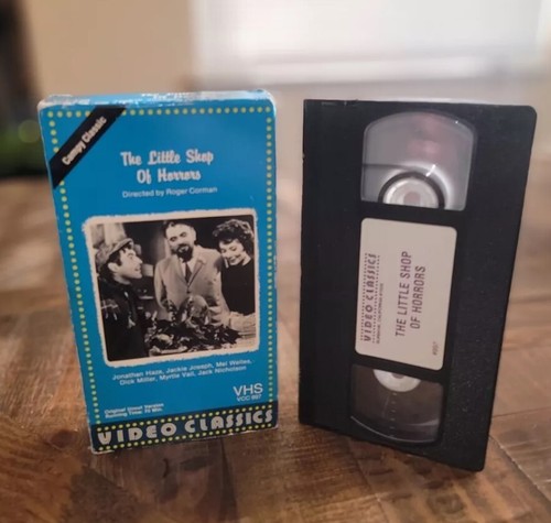 The Little Shop Of Horrors VHS 1985 Dick Miller Jack Nicholson Roger Corman NEW