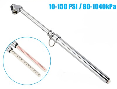 GODESON Heavy Duty Tire Pressure Gauge, Straight-On Dual Head Tire