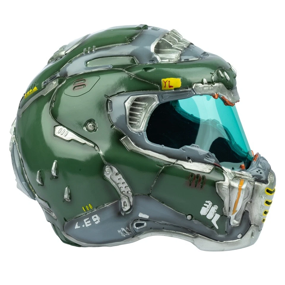 DOOM Eternal Helmet Resin 1:1 Replica Adult Halloween Cosplay Prop Mask US STOCK - Image 3 of 4