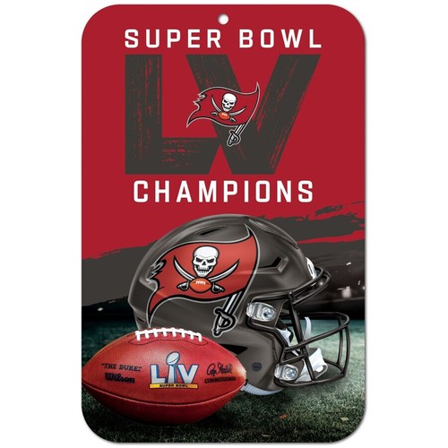 Tampa Bay Bucs NFL Super Bowl Champions 11" x 17" Sign ( Set of 2 ) - Picture 2 of 2