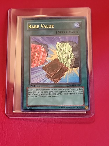 Yu-GI-Oh! TCG Rare Value FOTB-EN033 Ultra Rare 1st Edition Sleeved TopLoaded - Picture 3 of 7