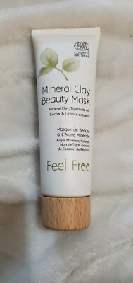 NEW FEEL FREE~~MINERAL CLAY~~ BEAUTY MASK 2.53 OZ 