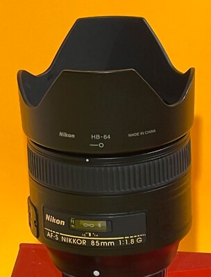 Nikon Nikkor 85mm F/1.8 Lens for sale online | eBay