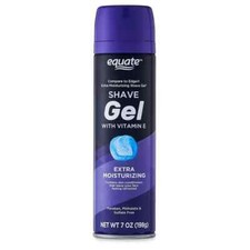 Equate Extra Moisturizing Shave Gel Paraben Phthalate Sulfate Free 7 fl oz