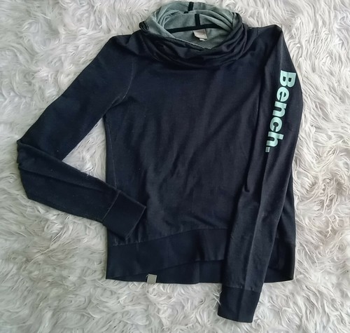 Cowl Neck Pullover Sweatshirt Medium 