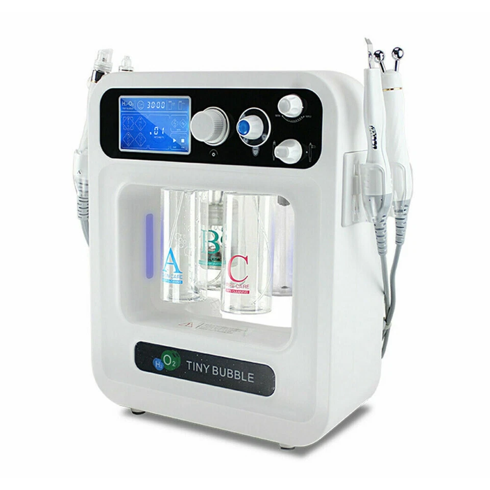 4IN1 Facial Hydro Water Dermabrasion Deep Cleansing Skin Scrubber Machine - Image 4 of 4