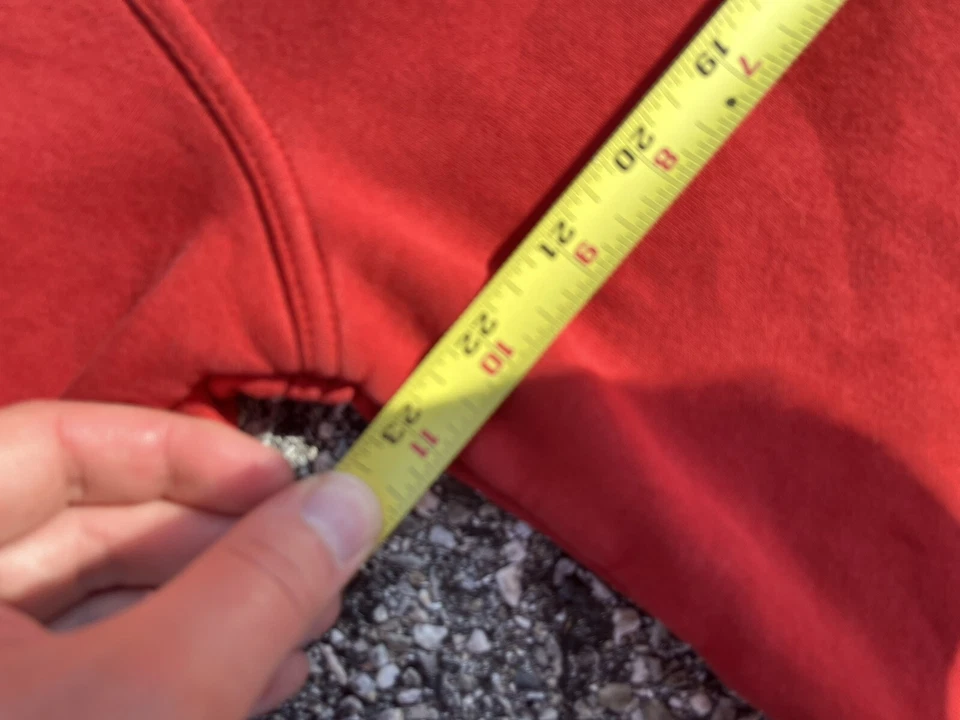 Винтажный KC Chiefs свитер мужской L красный пуловер толстовка с длинным рукавом Reebok - Изображение 4 из 4