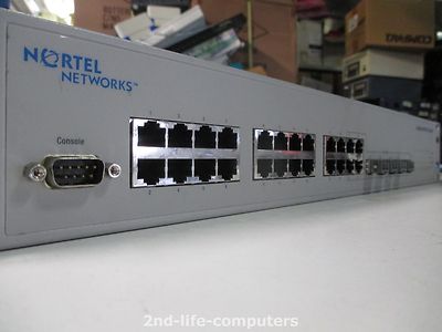 Nortel Networks Baystack 380-24T 24x Port Ethernet NETWORK Switch GIGABIT GBIT