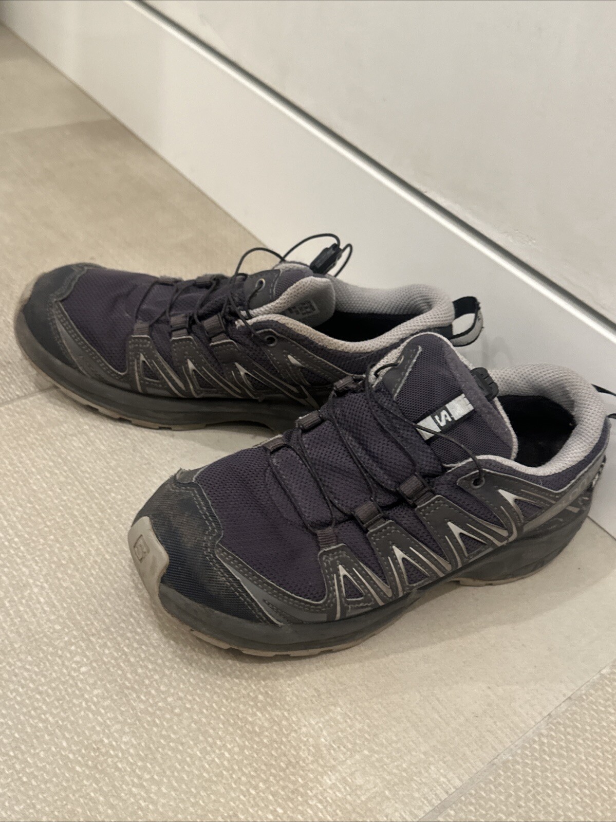 Salomon XA Pro Youth Trail Escursionismo Corsa Impermeabile 406433 Taglia US 4