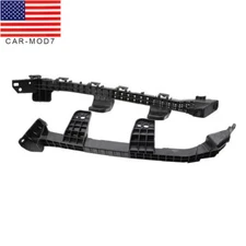 Pair Black Front Bumper Headlight Bracket Fit For 2022 2023 Honda Civic Sedan