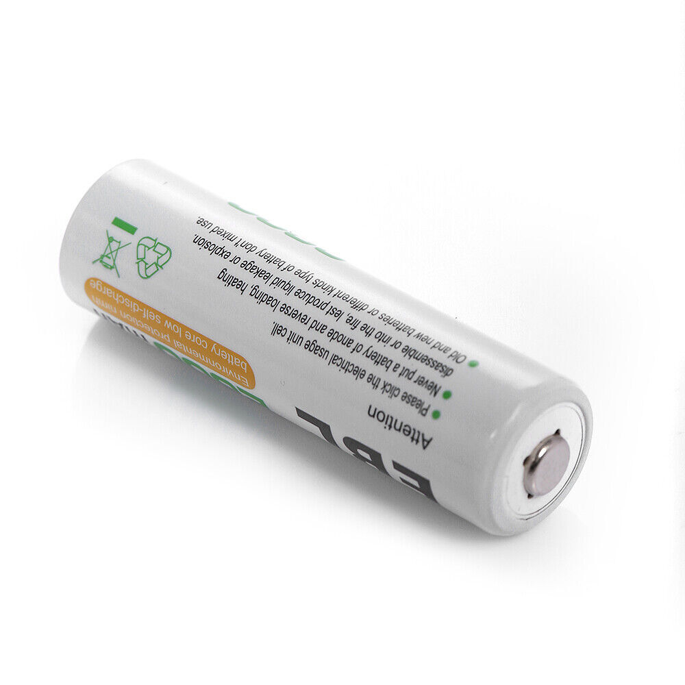 EBL 1.2V AA AAA NIMH Rechargeable Batteries 1100mAh 2800mAh,optional Charger lot