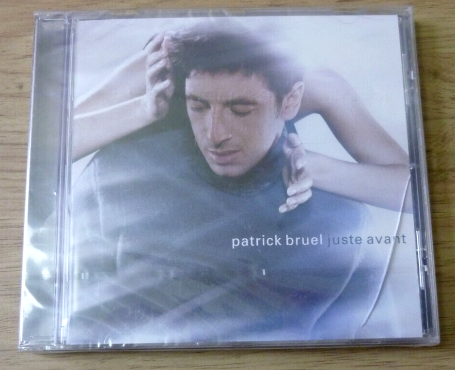 Patrick Bruel - Juste Avant. 1999 CD. New & Sealed but case cracked