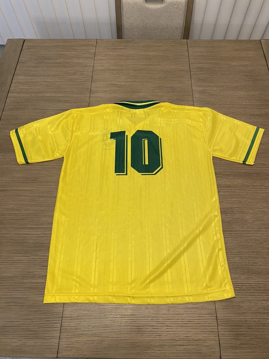 ウェア BRAZIL - 1994 (Home) Vintage Brazil 1994 1995 Home Football Shirt Soccer Jersey