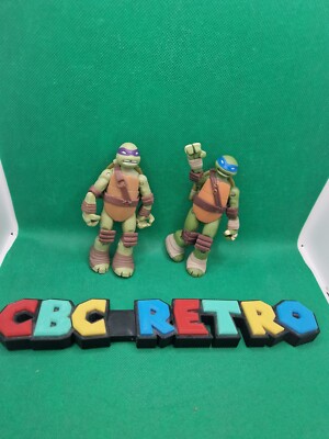 TMNT Turtles Figur 2013 Viacom X2 Konvolut Action Figuren Spielzeug