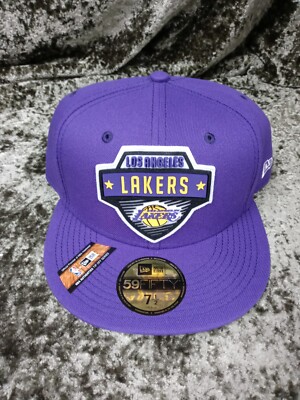 New Era 59Fifty Men's NBA Los Angeles Lakers Tip Off Series Purple Cap 7 1/2