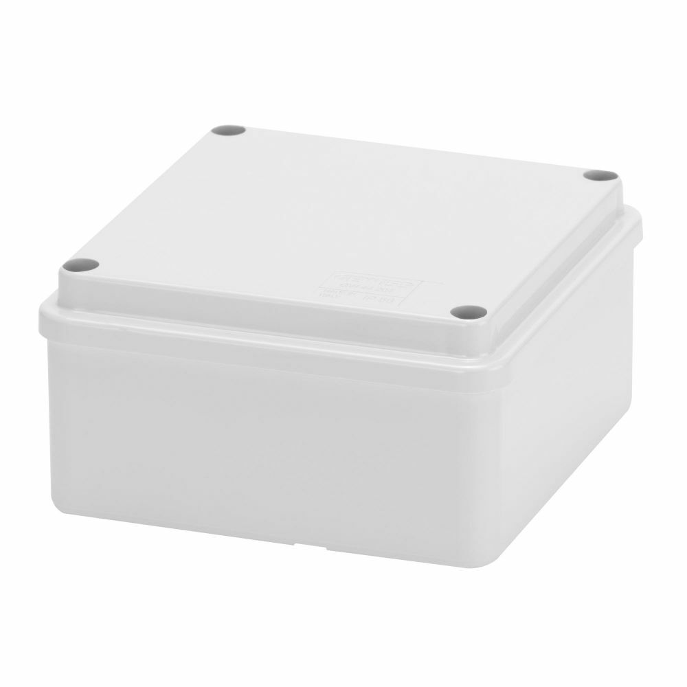 Gewiss GW44204 Enclosure Junction Box IP56 100mm x 100mm  x 50mm (Grey)