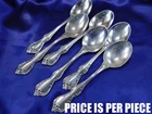 TOWLE DEBUSSY STERLING SILVER OVAL SOUP SPOON - EXCELLENT CONDITION T