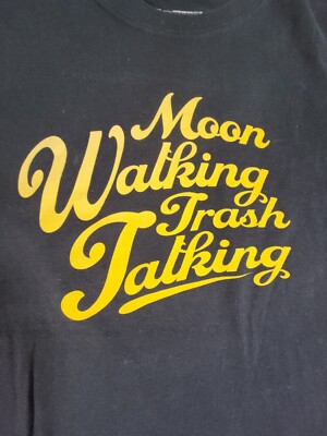 2017 Carmella ''Moon Walking Trash Talking'' T-Shirt WWE Men XL Double Sided Blk