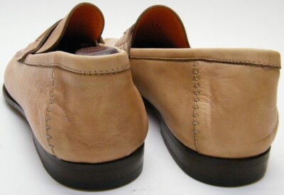MENS SANTONI BIEGE PENNY? LOAFERS CASUAL DRESS SLIP ON  display picture 3