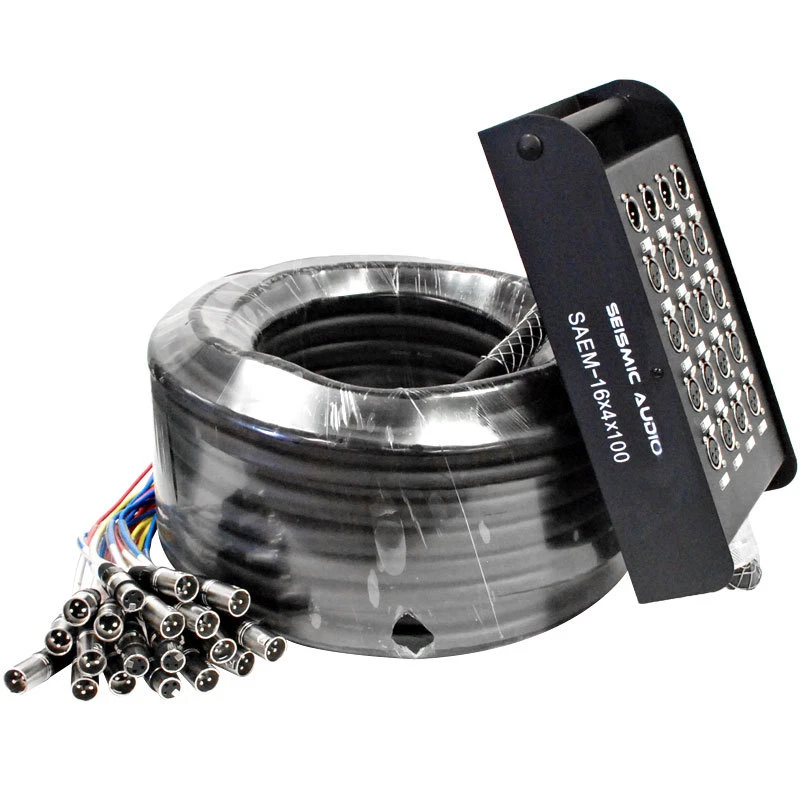 XLR Pro Audio Stage Box Snake Cable - 8, 12, 16, 24, 32 Channel - 25 to 200 Feet - Image 4 of 4