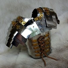 SALE Mini Roman Armour Display Piece Lorica Segmentata Steel with Leather Ties