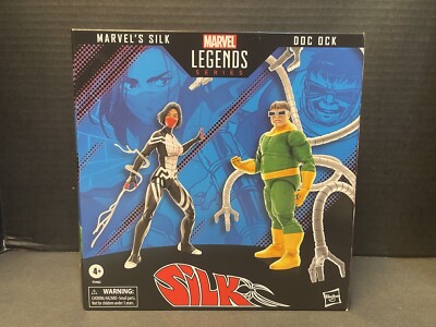 Marvel Legends Spider-man Silk & Doc Ock Hasbro Amazon Exclusive 2 Pack New!