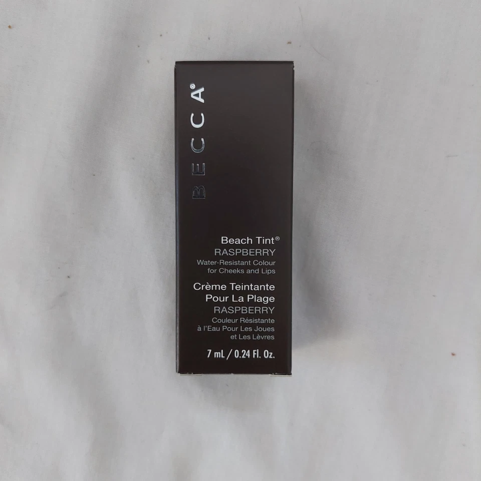 Becca beach tint water resistant colour for cheeks and lips raspberry full size - Image 2 of 3