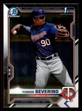 2021 Bowman Yunior Severino #BCP-140 FBC Minnesota Twins
