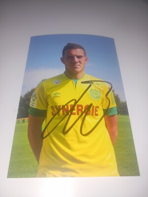 Signiertes Foto Jordan Veretout FC Nantes NEU (2)