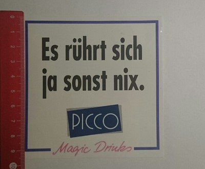 Sticker/Decal: Picco Magic Drinks Nothing Else Stirms (19121670)