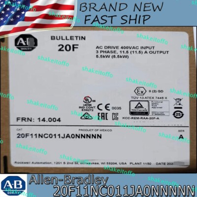 AB 20F11NC011JA0NNNNN SER A 753 AC Packaged Drive New AB