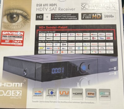 Schwaiger DSR 691 HDPL Full HD Satellitenreceiver