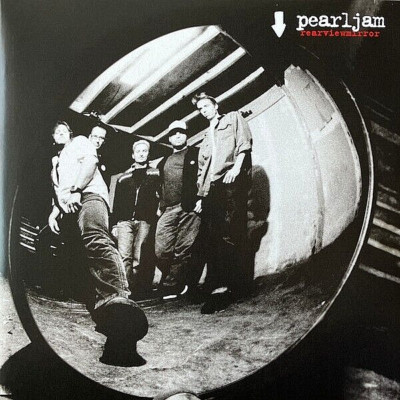 PEARL JAM ''REARVIEWMIRROR'' (2 LPS) (BLACK & GRAY VINYL) NEW! SEALED LP! (MINT)