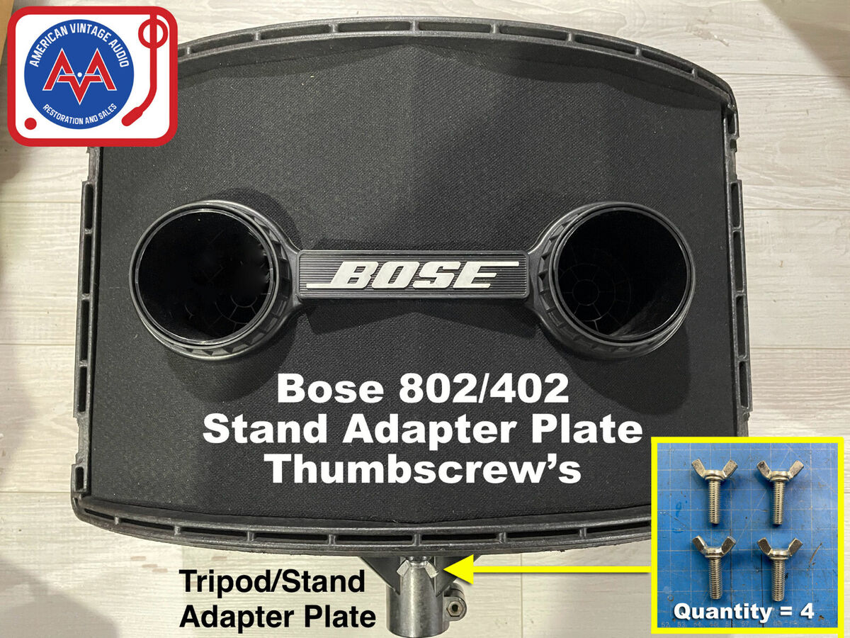 Bose 802/402 Thumbscrews for Tripod/Stand Adapter Plate, Two Bose 802/402 Thumbscrews for Tripod/Stand Adapter Plate, Two