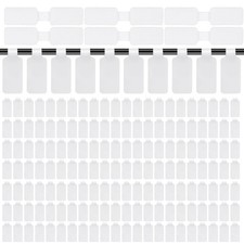 120 Pcs Self-Adhesive Cable Labels, Paste Wire Labels, Nylon Writable Cord Ta...